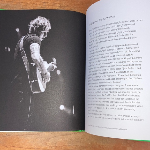Ed Sheeran: A Visual Journey Coffee Table Book by Phillip Butah & Ed Sheeran - Picture 10 of 16